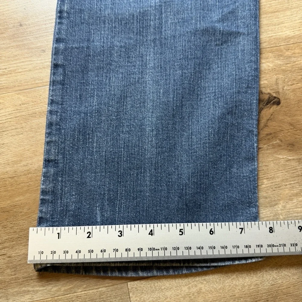 Diesel Paddom Jeans Men 33x32 Blue Straight Leg Stretch Made in Italy Fade 0R80Z